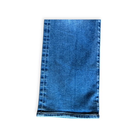 Madewell Straight leg Cali Demi boot denim jeans 24 - Picture 6 of 9